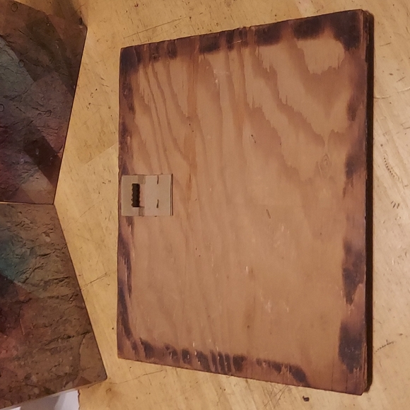 VINTAGE 1977 Cartoon Mouse Wall Art Love Lights the World Cottagecore Cozy - Picture 4 of 4